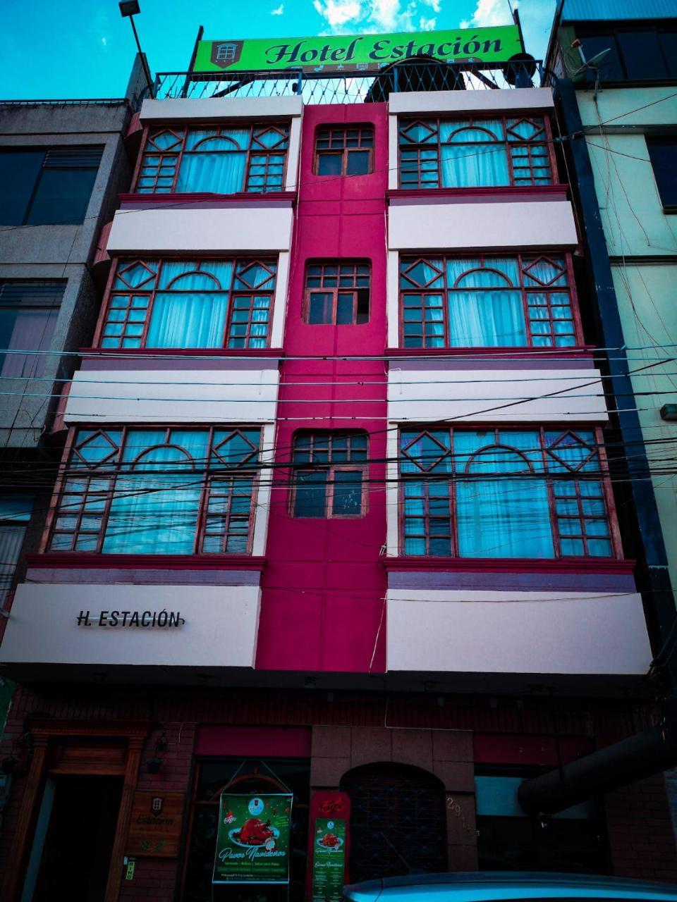 Hotel Estacion Riobamba Zewnętrze zdjęcie